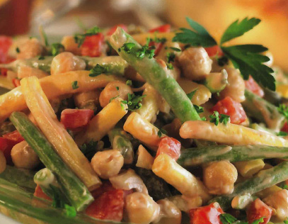 Zesty Three-Bean Salad